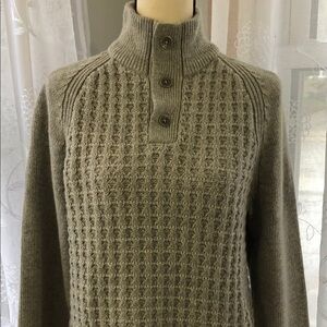 Calvin  Klein jeans sweater gray SZ M wool knit